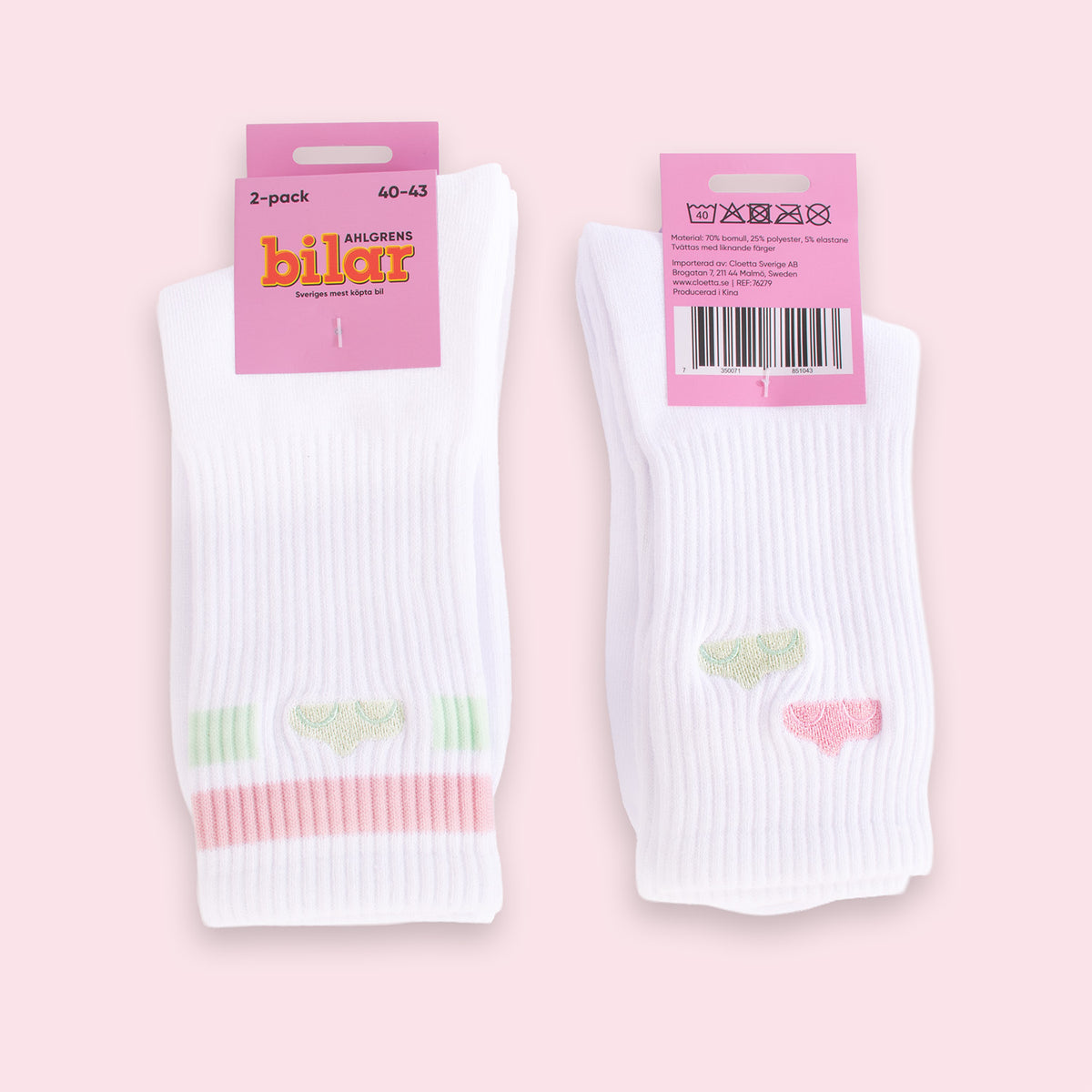 Ahlgrensbilar Sportstrumpor 2-pack
