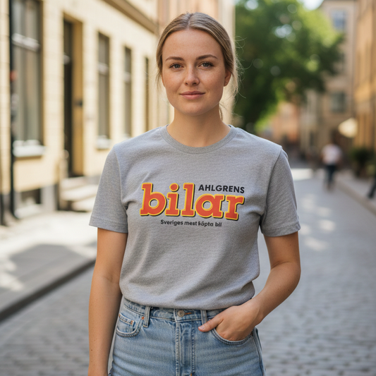 Ahlgrens bilar T-shirt Gråmelange