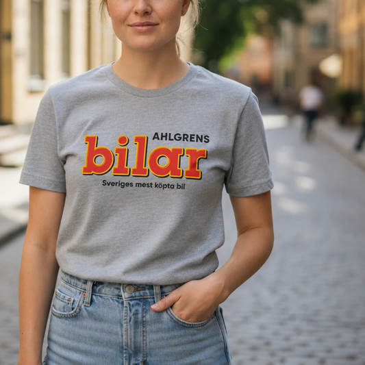 Ahlgrens bilar T-shirt Gråmelange