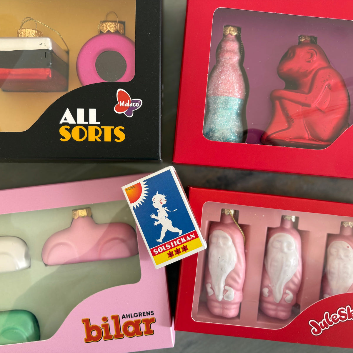 Allsort Julkulor 3-pack