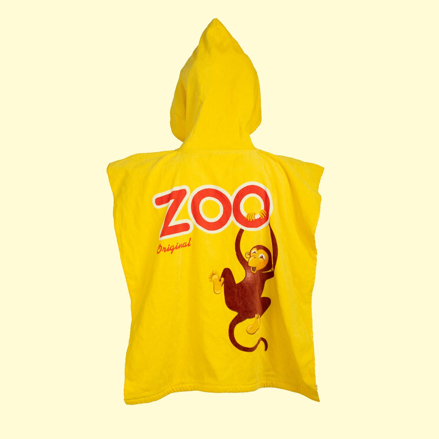 Zoo Badponcho med huva